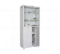 Медицинский шкаф двухстворчатый HILFE МД 2 1780/SG