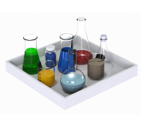 Комплект из 2-х кювет для тумб ЛК-1500 ТД/ТД-В